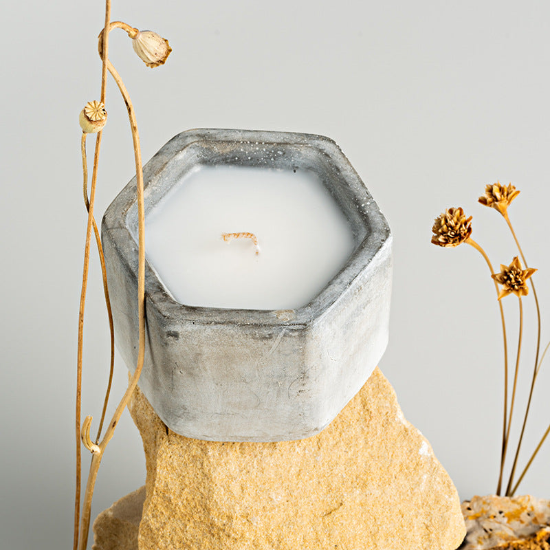 Cement Candle