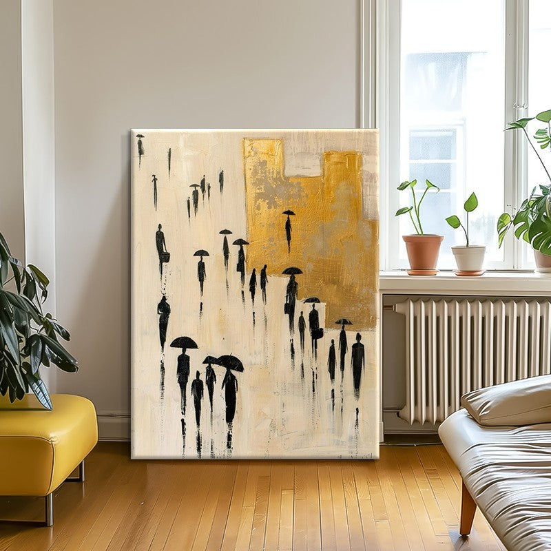 Sand Veil Oil Painting
