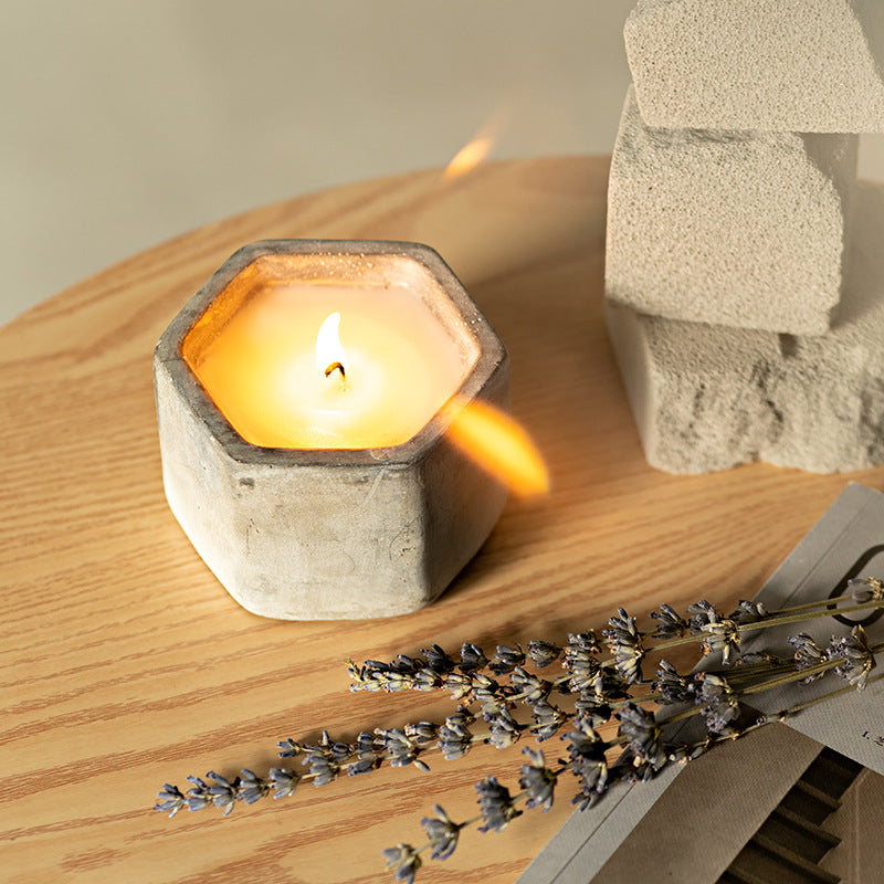 Cement Candle