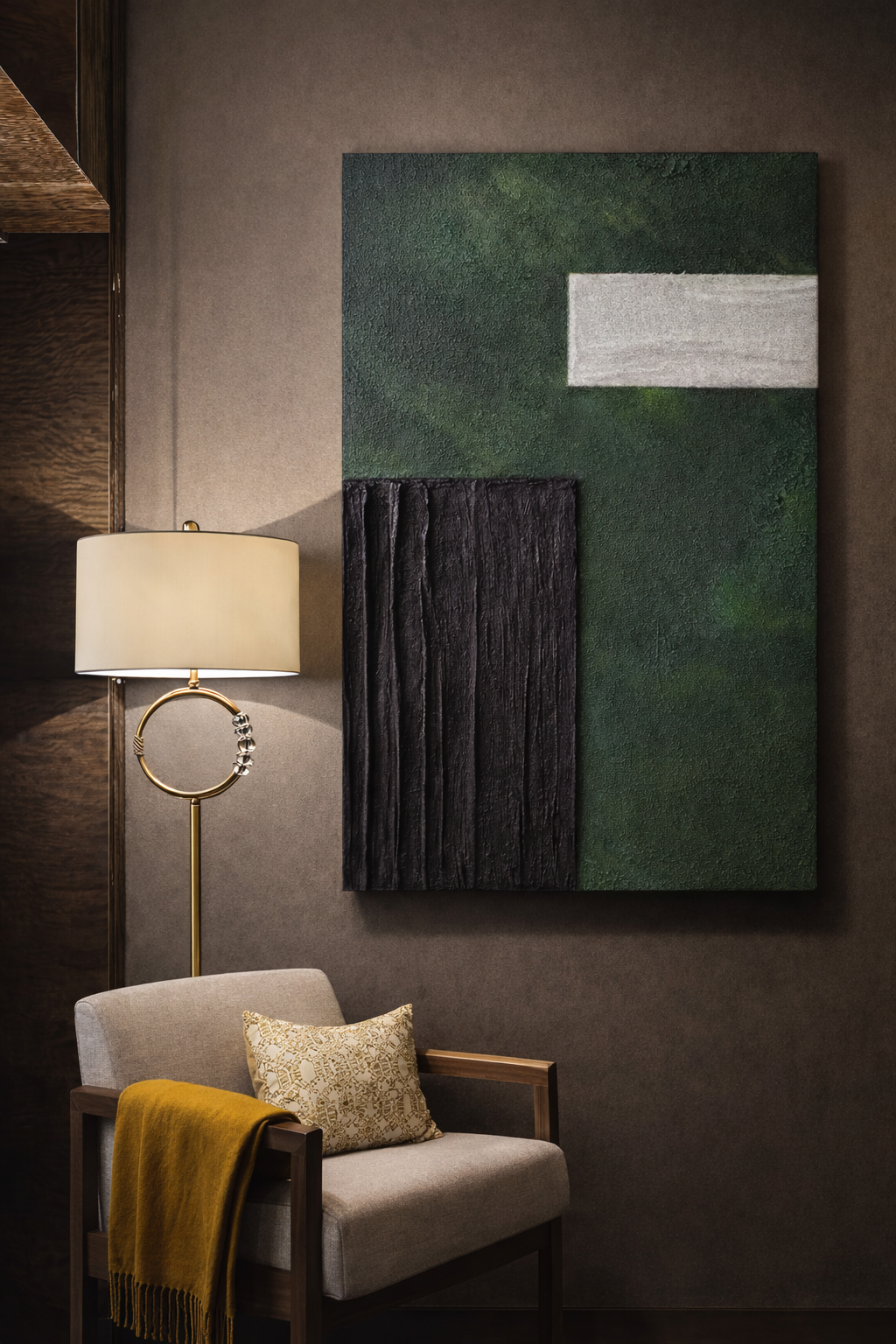 North Field Oil Painting