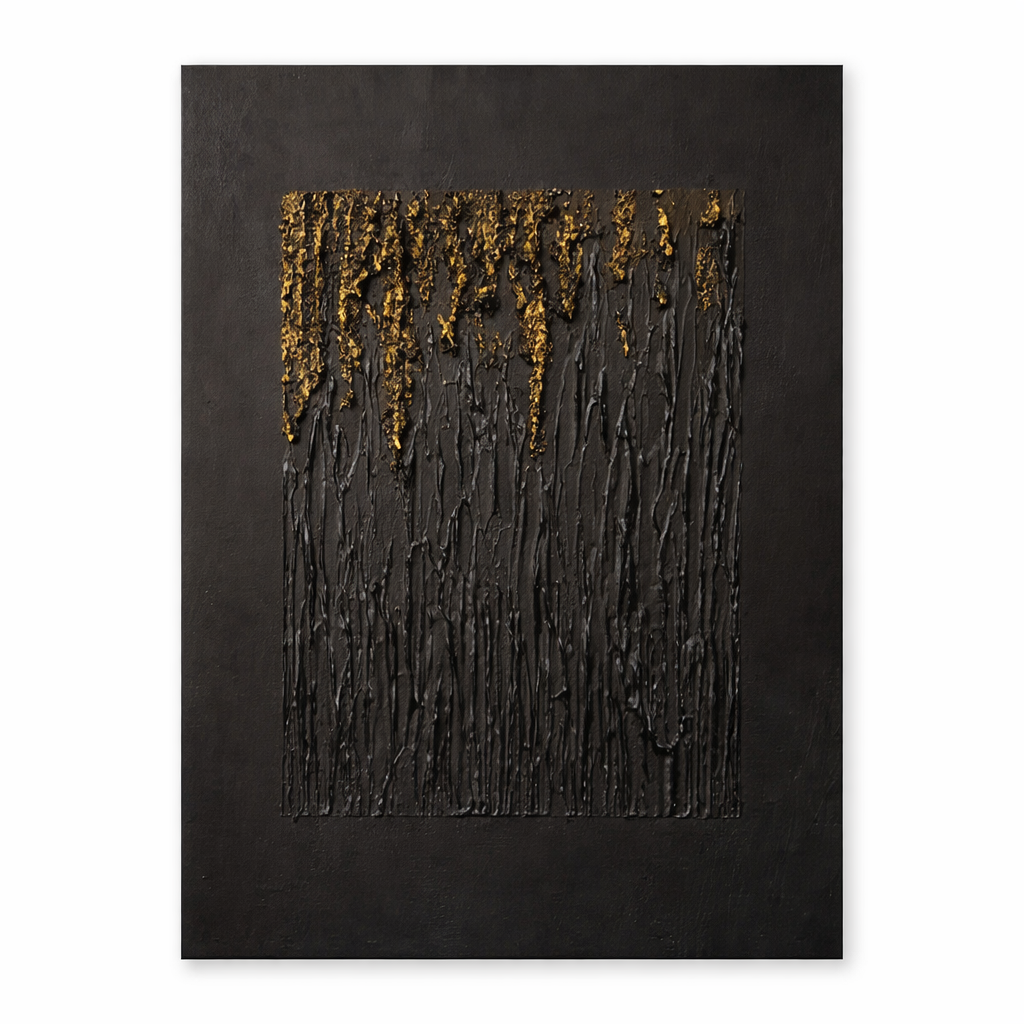 Gilded Descent Oil Painting