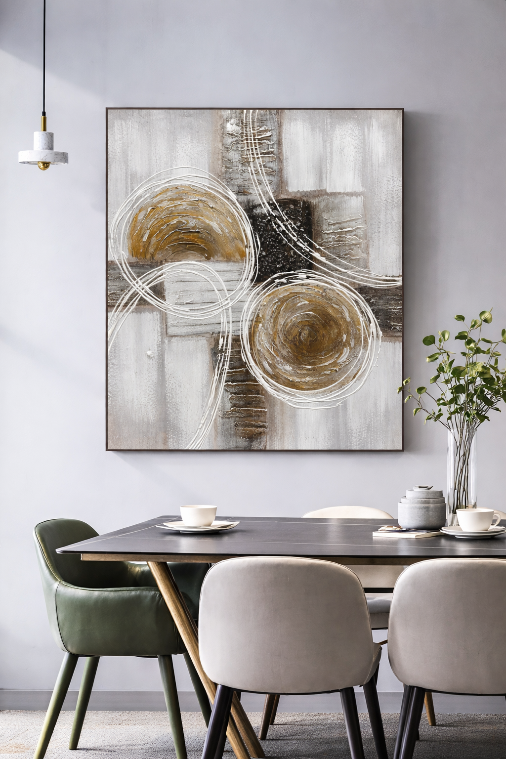 Convergence Oil Painting