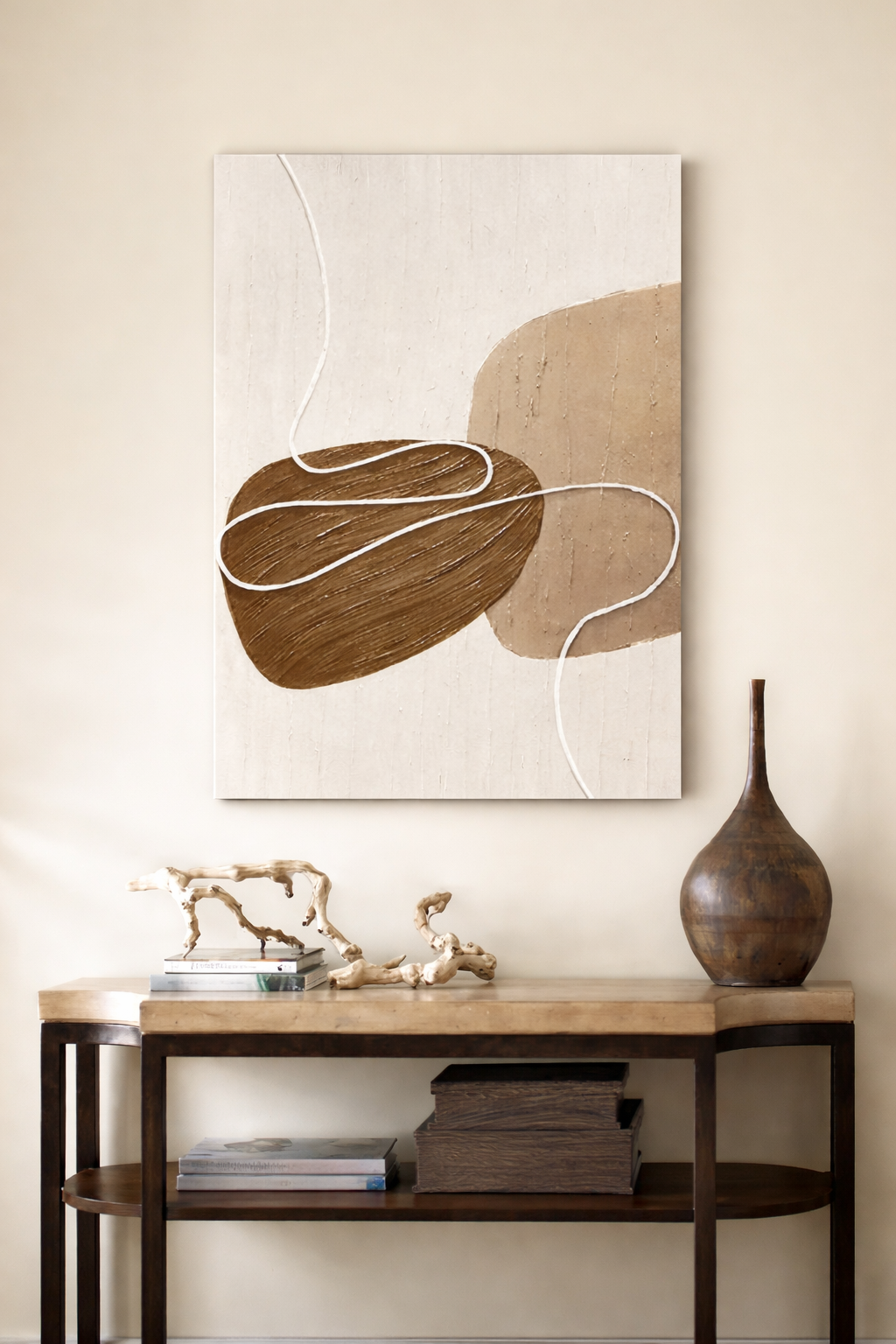 Quiet Current Oil Painting