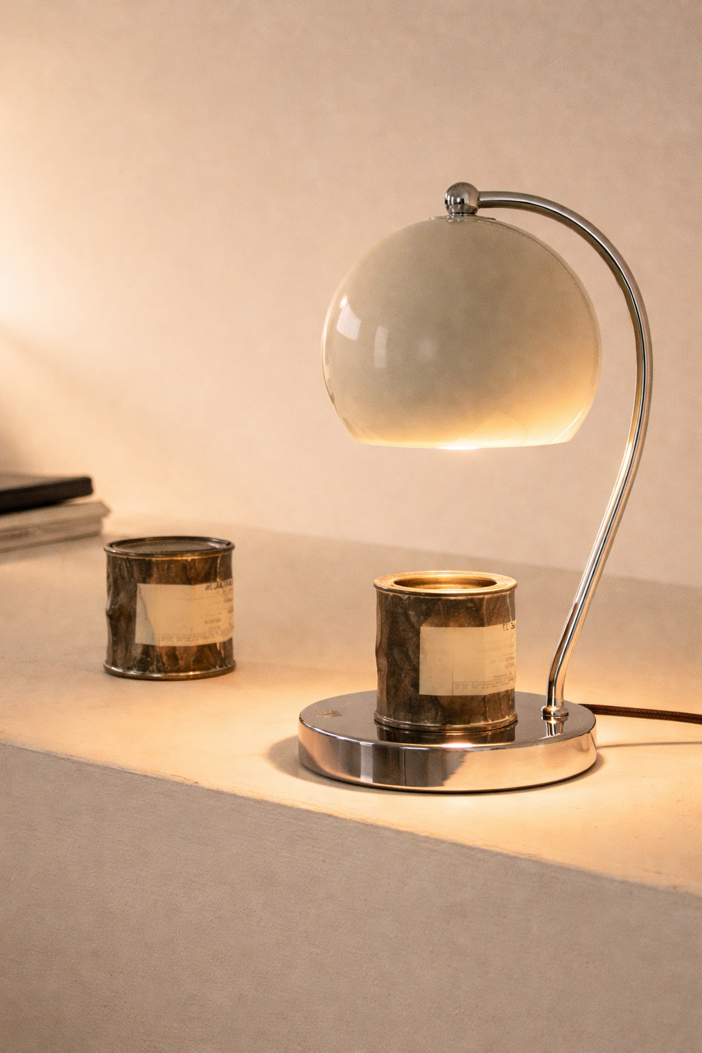 Orin Candle Warming Table Lamp
