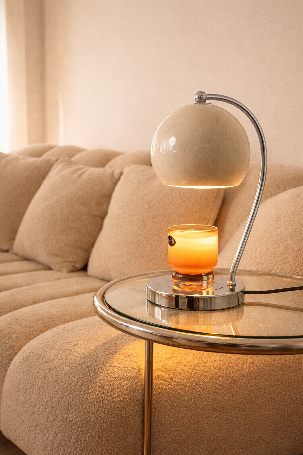 Orin Candle Warming Table Lamp
