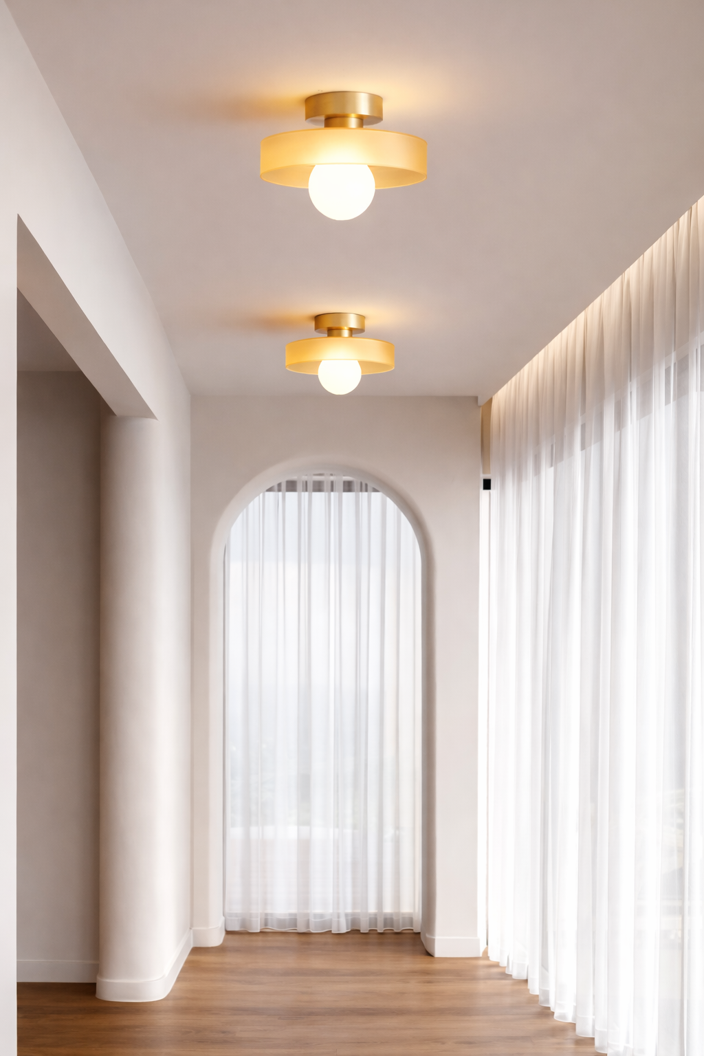 Kaze Semi Flush Mount