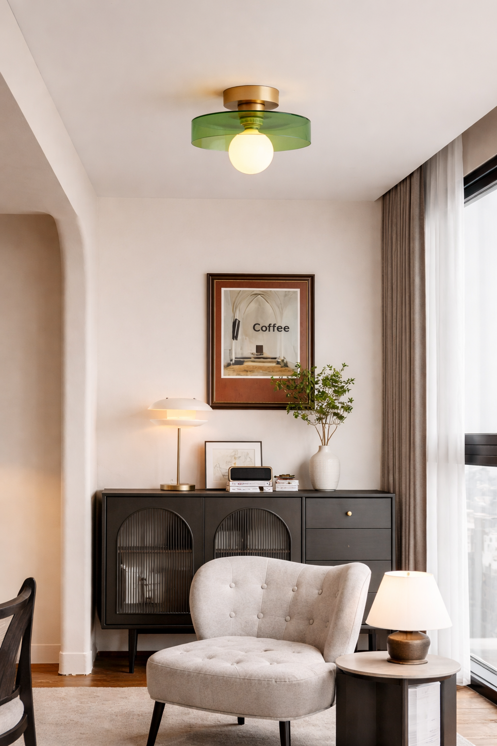 Kaze Semi Flush Mount