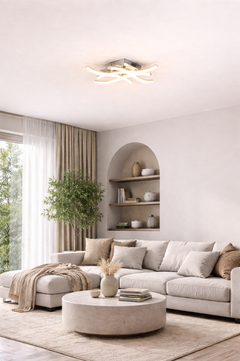 Reina Semi Flush Mount