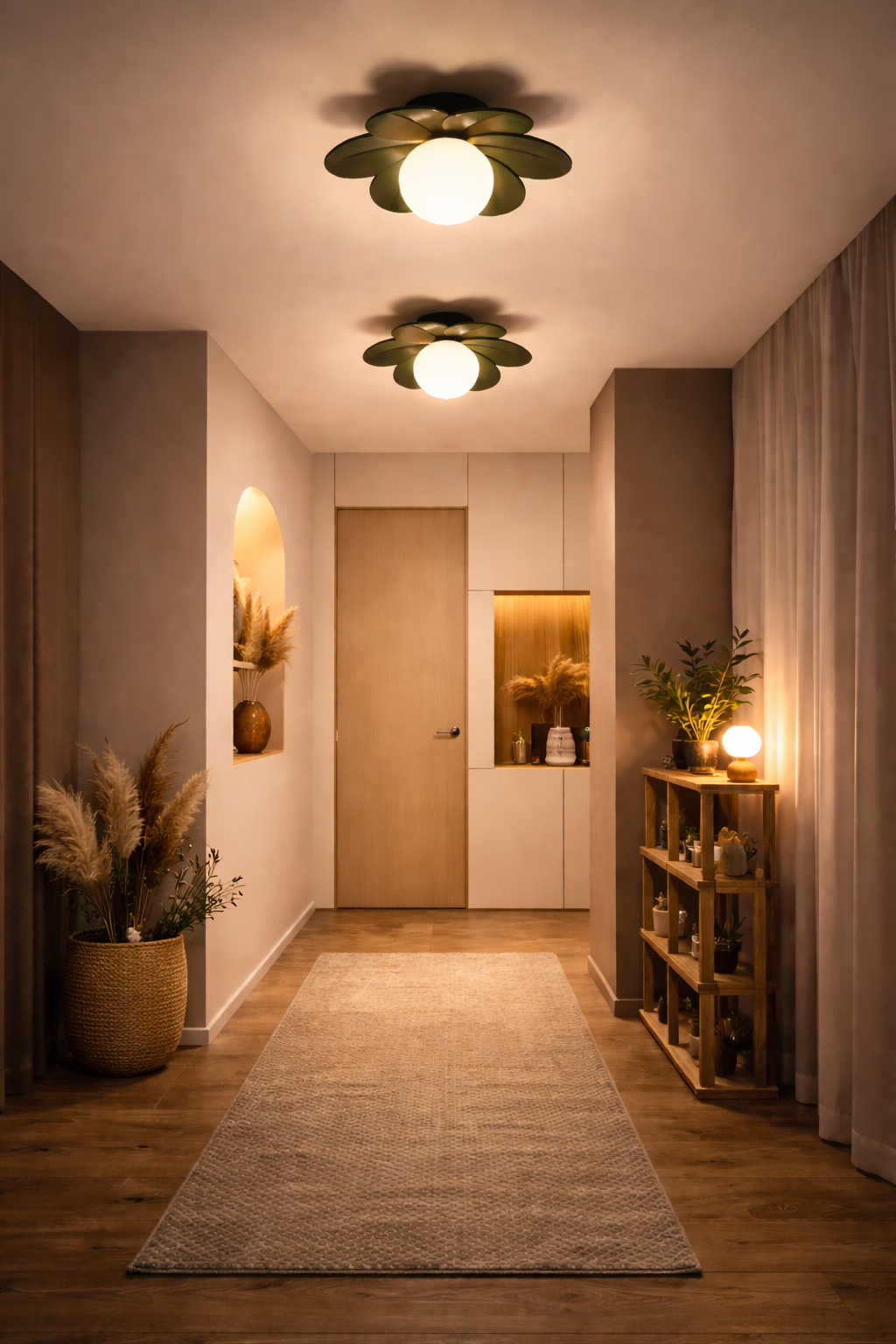 Posy Semi Flush Mount