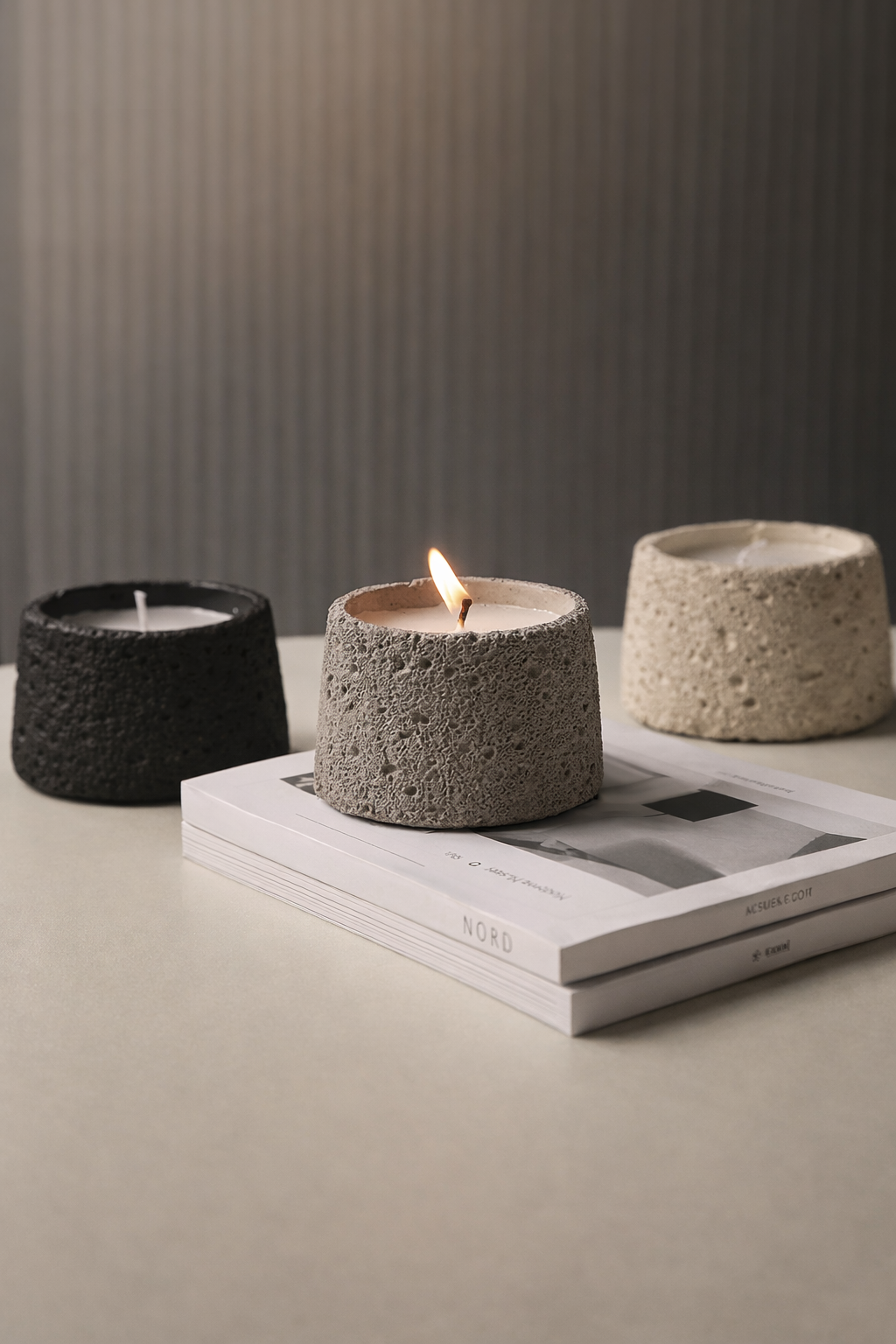 Cement Candle