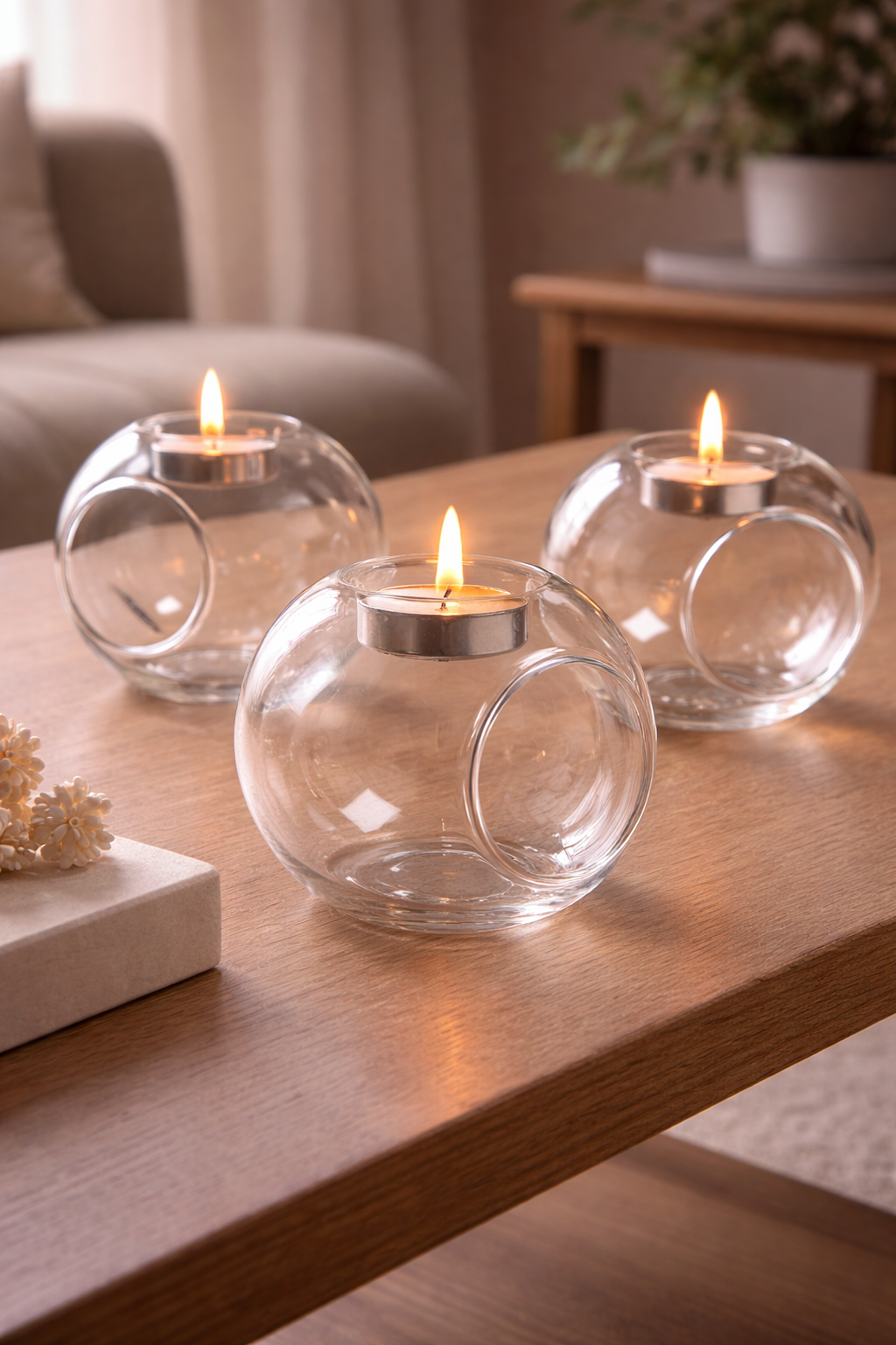 Luma Glass Candle
