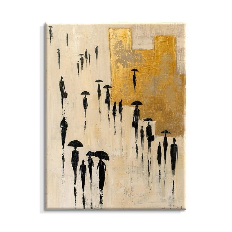 Sand Veil Oil Painting